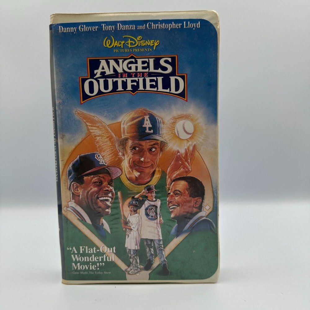 Angels In The Outfield VHS 1994 Walt Disney  Danny Glover Tony Danza